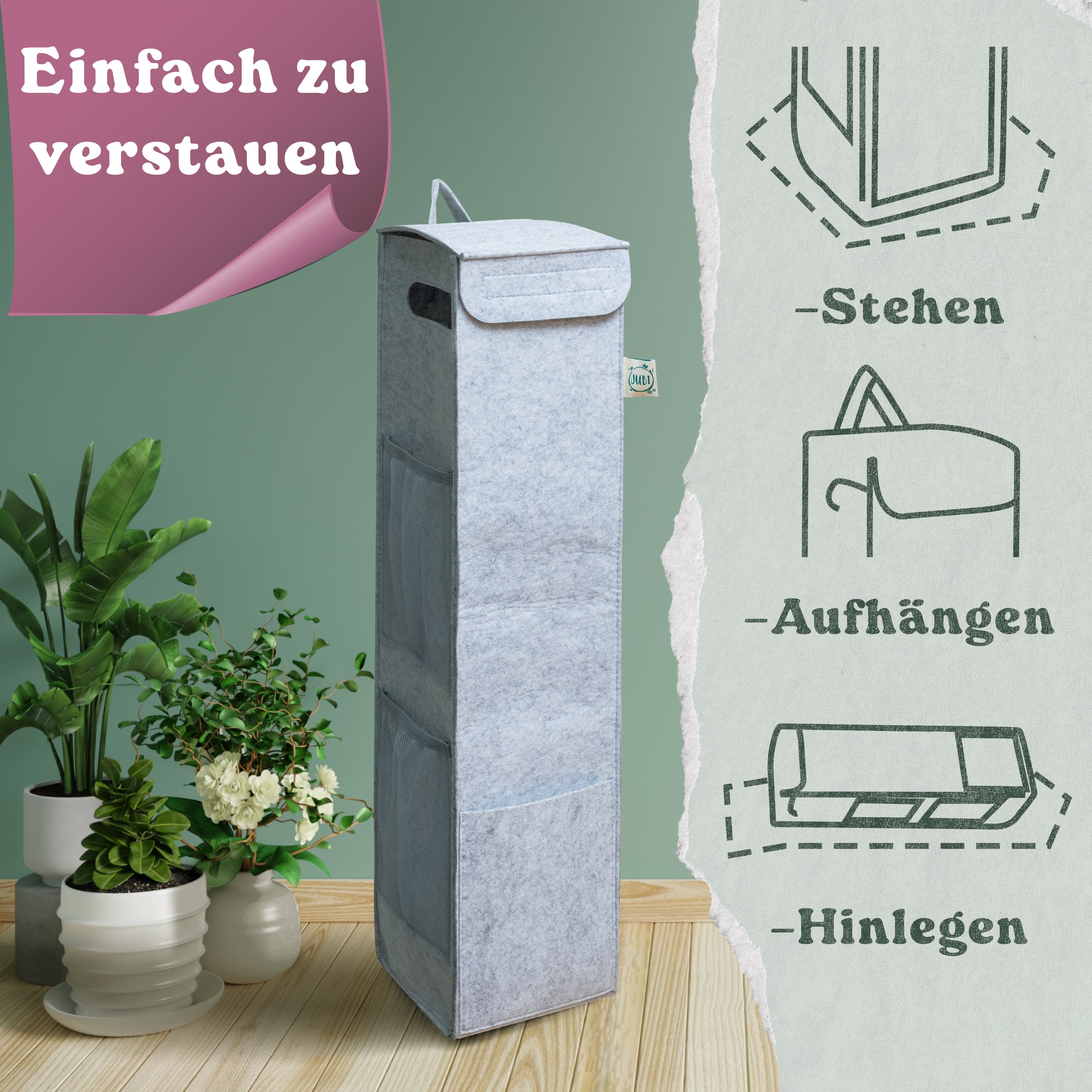 Aufbewahrung Geschenkpapierrollen_1