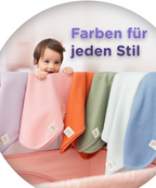 Hochwertige Baumwolle der Jubi Babydecke im mehreren Farben