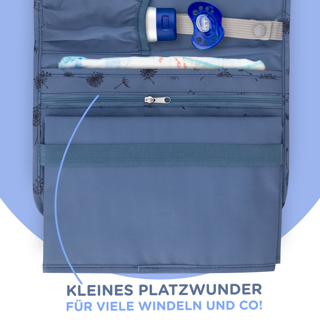 Windeltaschen mit Wickelunterlage