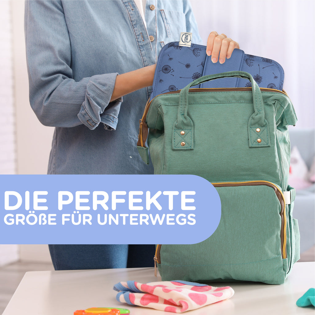 Windeltaschen mit Wickelunterlage