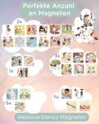 Magnete des Jubi Wochenplaners im Detail