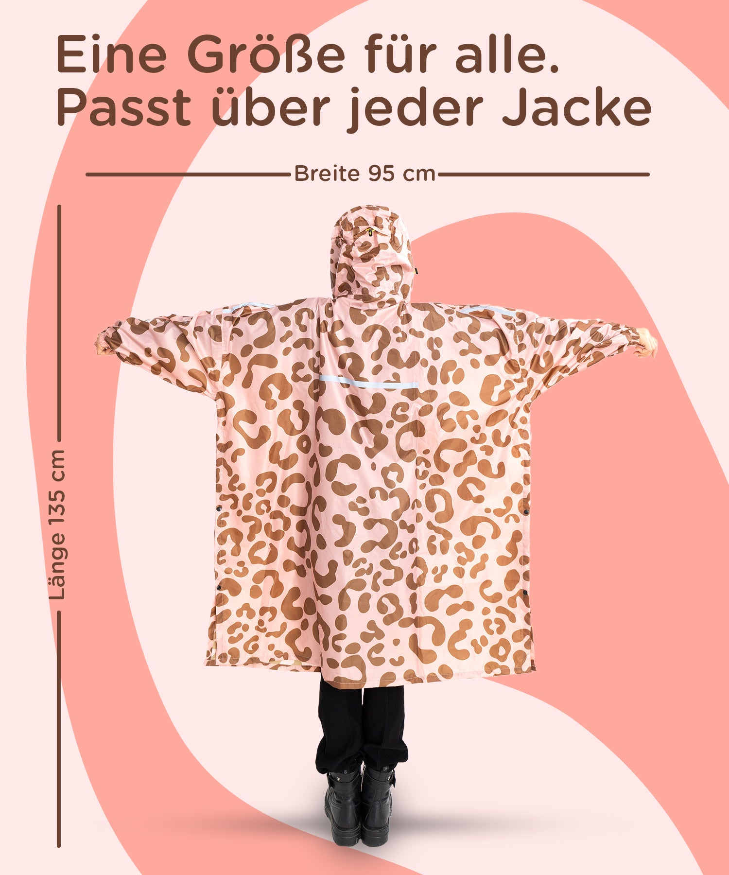 Top-Empfehlungen für regenponcho damen leo muster jubi