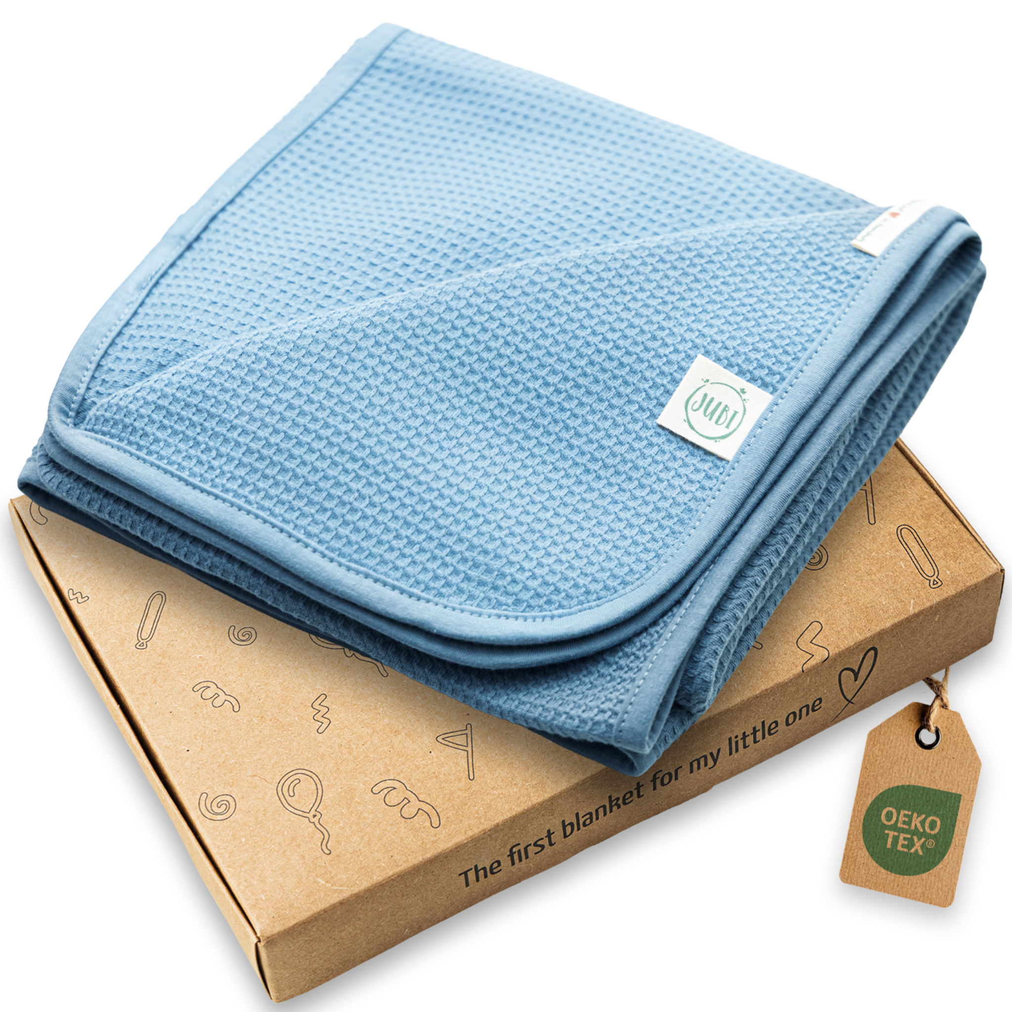baby blanket jubi blue