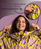 Regenponcho Damen aus recycled Polyester