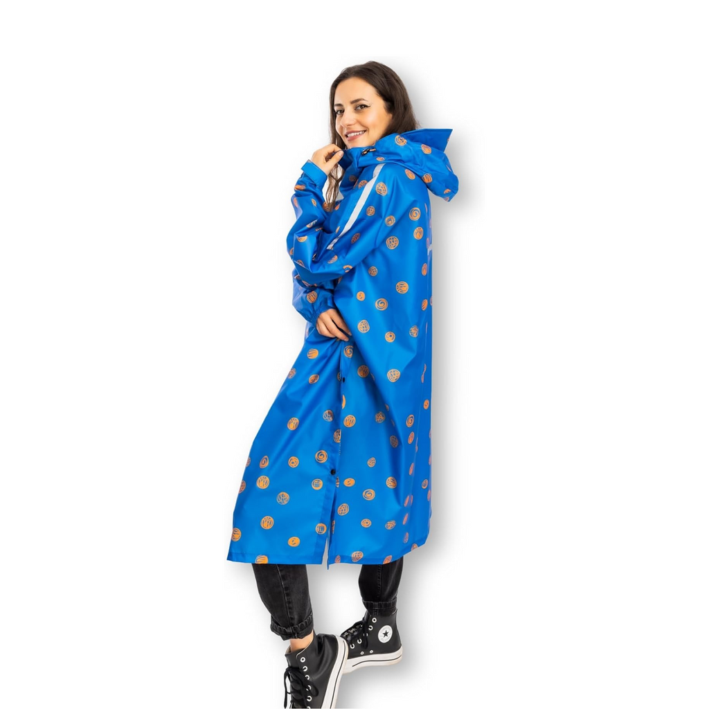 Regenponcho Damen aus recycled Polyester