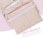 jubi windeltasche mit wickelunterlage rosa_5