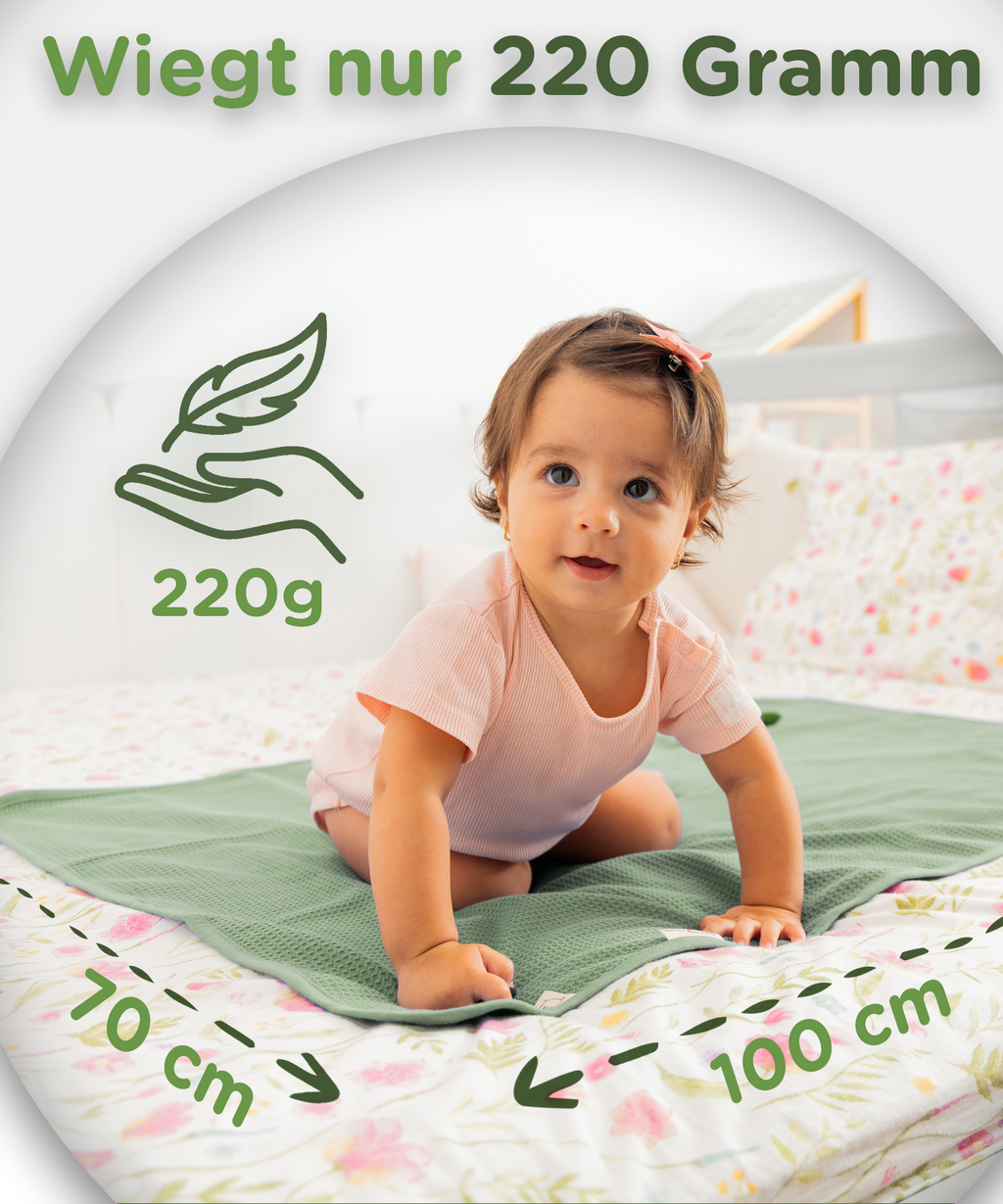 leichte Babydecke jubi