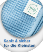 leichte babydecke sommer jubi blau