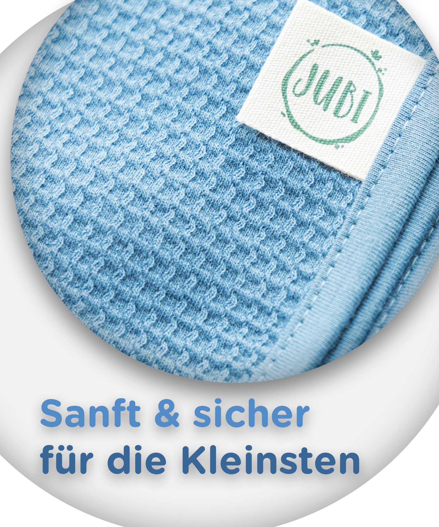 leichte babydecke sommer jubi blau