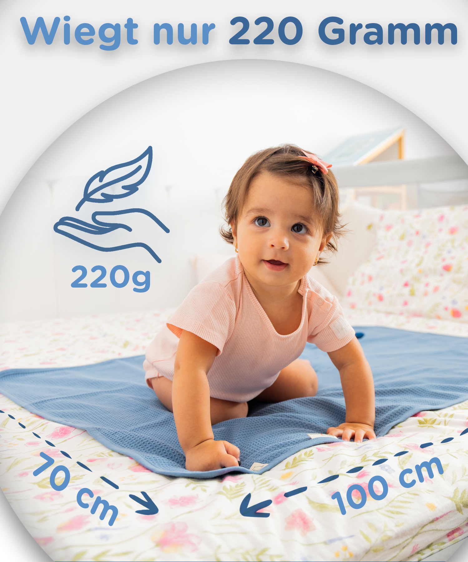 light baby blanket jubi 