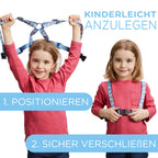 pferdeleine kinderleicht anzulegen jubi blau