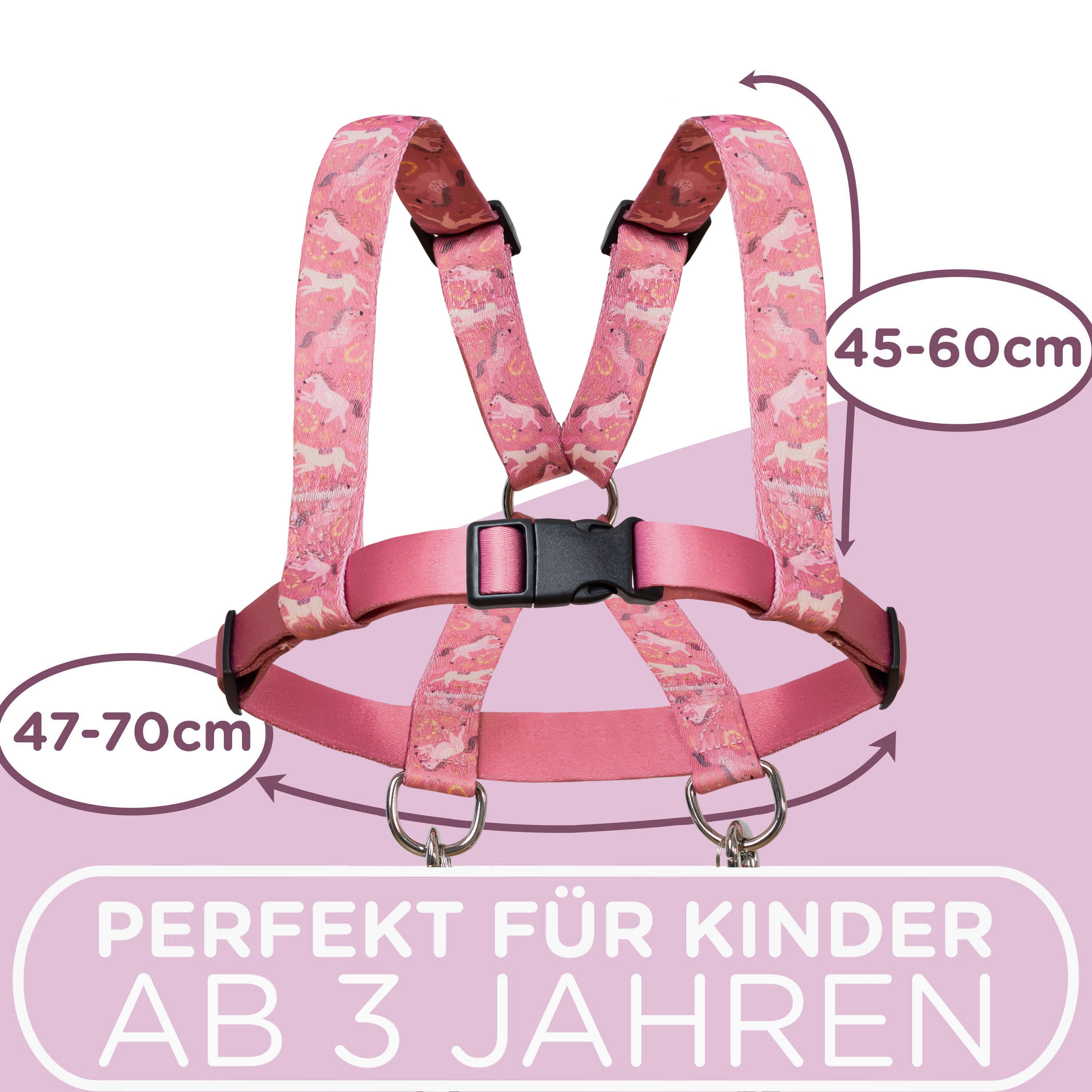 pferdeleine zum spielen jubi rosa