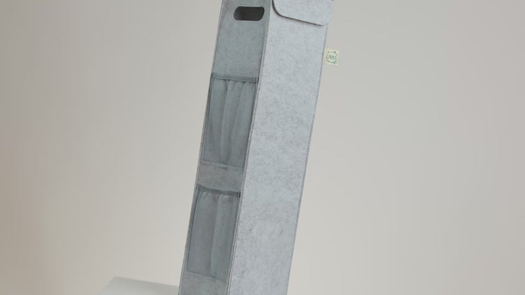 Geschenkpapieraufbewahrung aus 100% Recyclingfilz