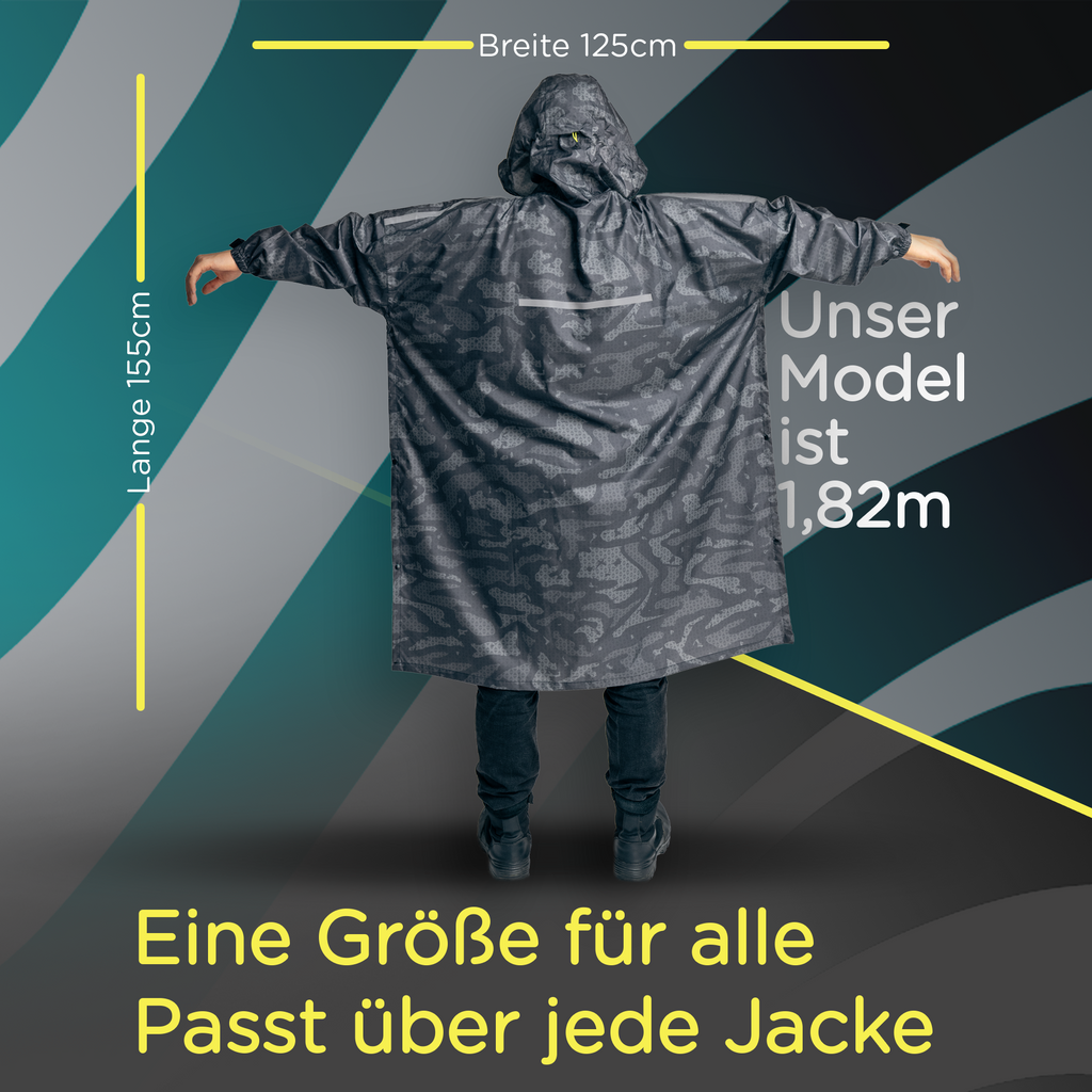 regenponcho Ultraleichte Modelle zum Wandern jubi