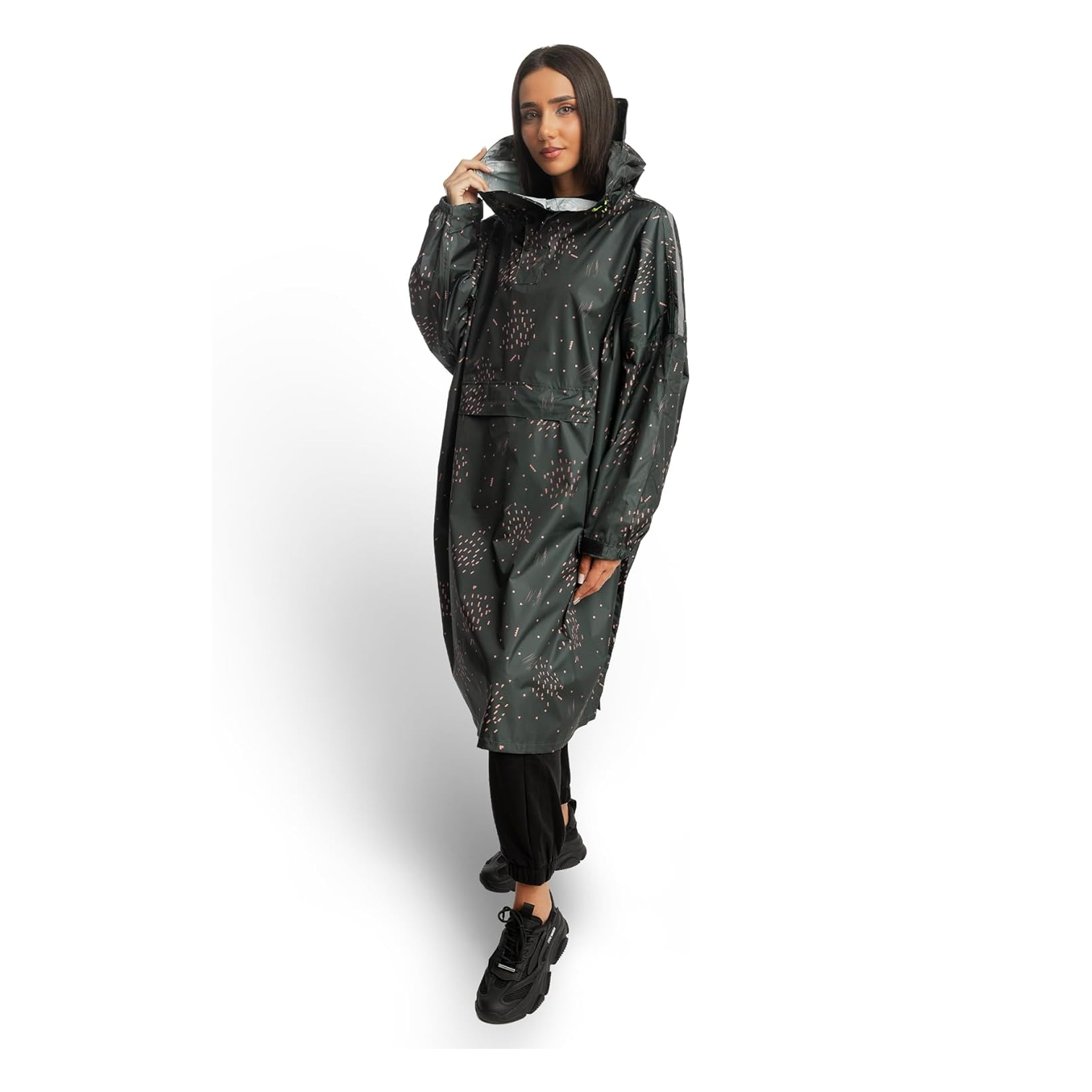 regenponcho jubi damen grün