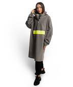 regenponcho wasserdicht grau jubi