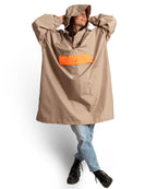 Regenponcho Damen aus recycled Polyester