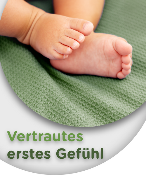 weiche Babydecke jubi grün