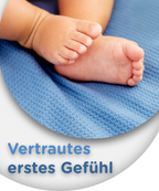 weiche decke babies jubi blau