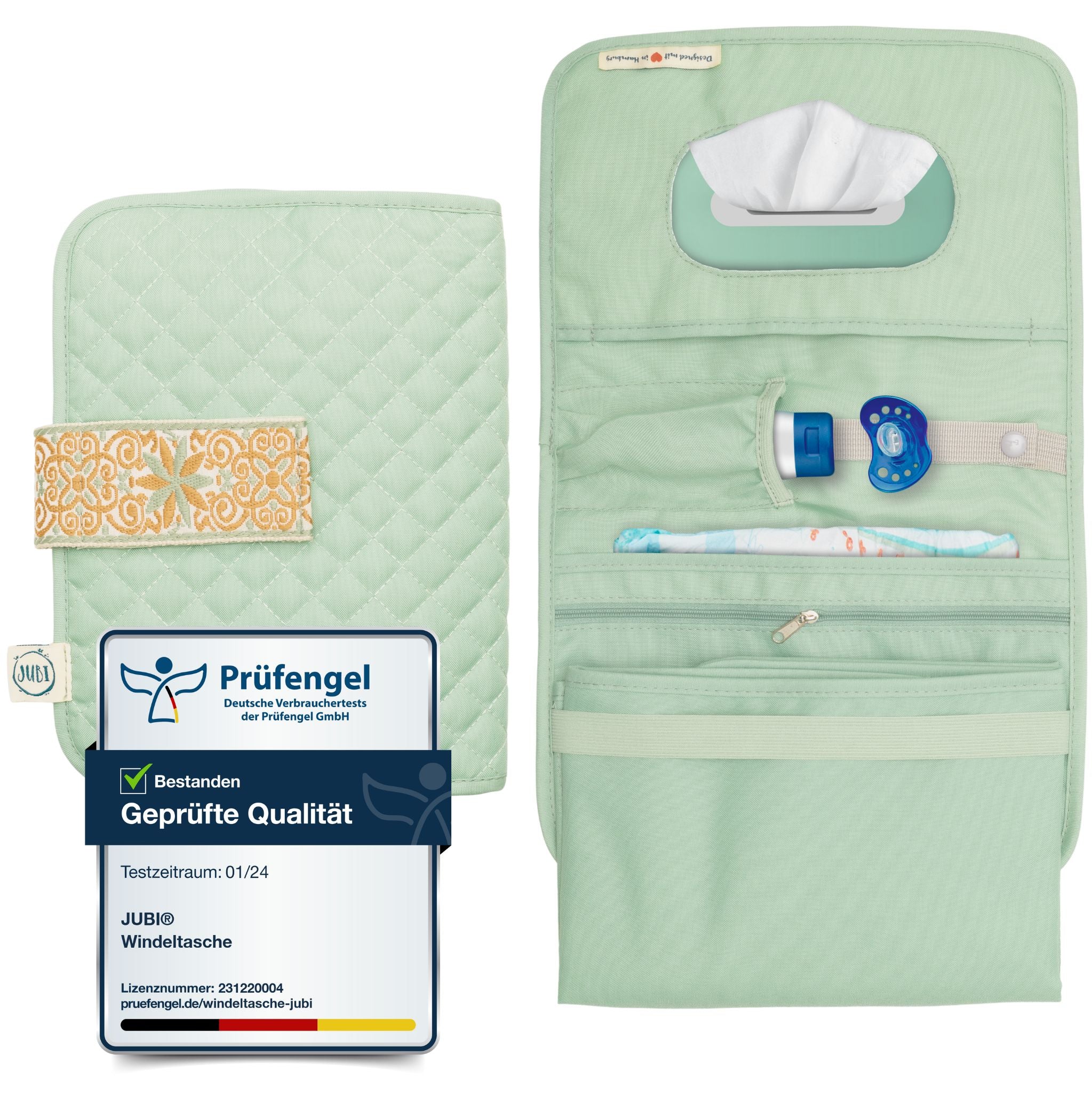wickeltasche-unterwegs-kinderwagen-jubi_mint gesteppt
