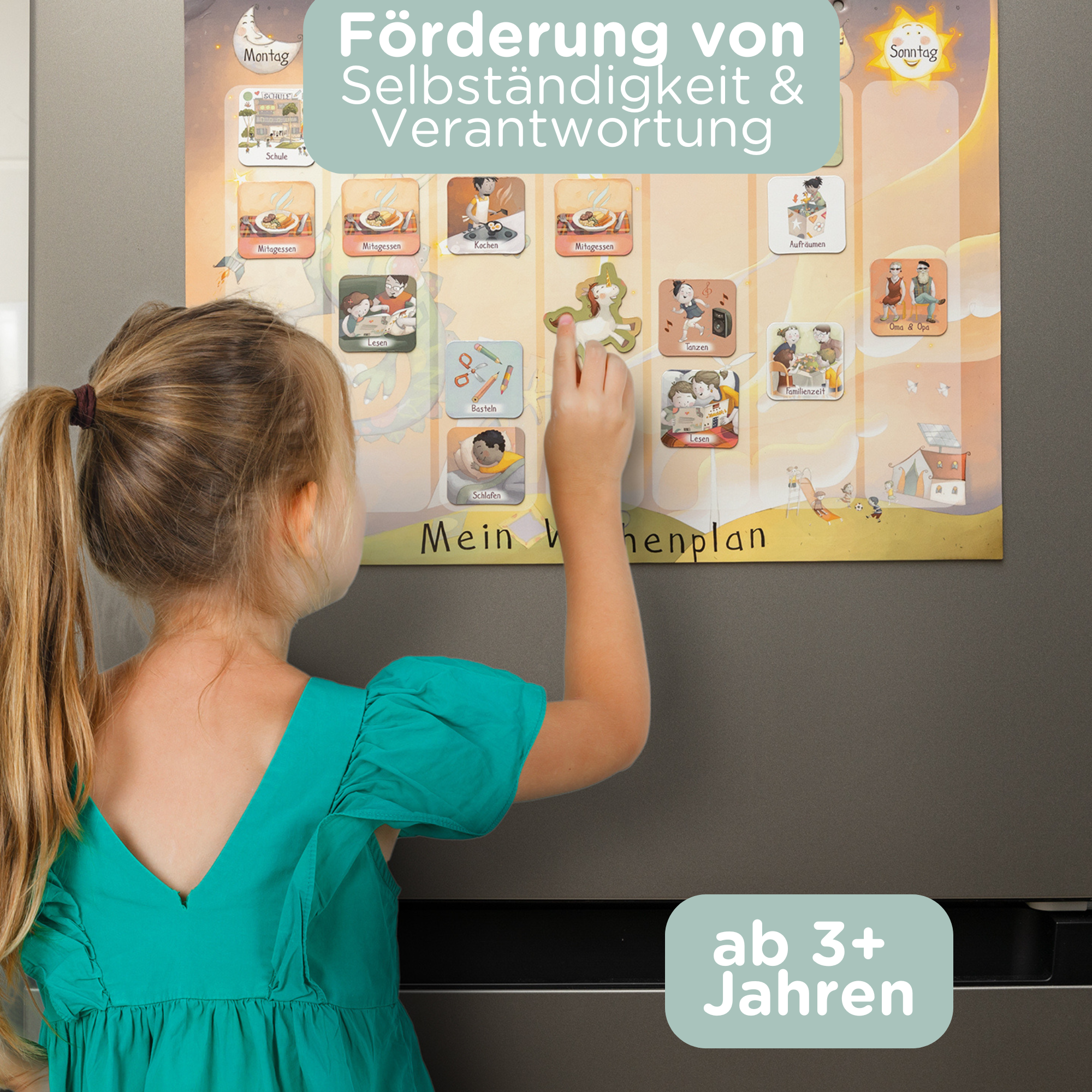 Wochenplaner für Kinder als Geschenkidee