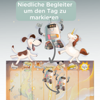 Wochenplaner für Kinder mit Heute Morgen Gestern Anzeige